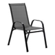 Стул садовый с текстилена Garden Chair Udine SC-092 Темно-серый - изображение 1
