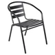 Стул садовый металлический Garden Chair Trento SC-017C Черный - изображение 1
