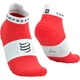 Носки для бега марафона Compressport Pro Racing Socks V4.0 Run Low Fluo red/white XL (100081369) - изображение 1