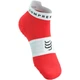 Носки для бега марафона Compressport Pro Racing Socks V4.0 Run Low Fluo red/white XL (100081369) - изображение 2