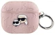 Etui Karl Lagerfeld Monogram Karl & Choupette Head do Apple AirPods 3 Pink (3666339283698) - obraz 1