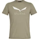 Футболка Salewa Solidlogo Dri-Release Бежевый S - изображение 1