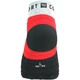 Компресійні шкарпетки для бігу анатомічні Compressport Ultra Trail Low Socks Fluo red/white M (100081351) - зображення 3