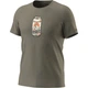 Футболка Dynafit Graphic Cotton чоловіча 5492 XXL коричнева - изображение 2