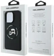 Панель Karl Lagerfeld Silicone Karl&Choupette Heads Ring MagSafe для iPhone 16 Pro Max Black (3666339343408) - зображення 8