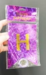 Паперова гірлянда «Happy Birthday» фіолетова голограма (281418) - зображення 2