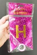 Паперова гірлянда «Happy Birthday» фуксія голограма (281420) - зображення 2