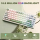 Беспроводная механическая клавиатура YUNZII B75 PRO 75% - изображение 7