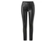 Штани Skinny зі штучної шкіри для жінки Esmara Lenzing EcoVero 480987 34(XS) чорний - зображення 1