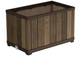 Горщик для квітів Keter Deco rectangle planter 261034 горіх - изображение 1
