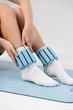 Обтяжувачі-браслети для рук та ніг Healthy Wealthy BLUE 0,5 кг 2 шт - изображение 2