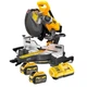 Акумуляторна торцювальна пила DeWALT DCS781X2, 2 акб 18/54V 9/3Ah, з/п (DCS781X2) - зображення 1