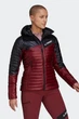 Жіночі пухові куртки TERREX Techrock Down Hooded Jacket червоний з чорним S - зображення 6