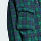 Чоловіча вітровка Windbreaker зелений з синім S - зображення 6