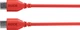 Кабель Rode USB-C - USB-C 30 см Red (SUP_MC6874) - зображення 2