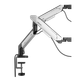 Настільне кріплення для двох моніторів Anda Seat Stealth PRO II Duo 17’’-42’’ Black & White (AD-W-A9-2S-BW) - изображение 9