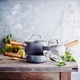 Набір ковшів із кришками GreenPan Mayflower Pro, 16,18,20 см, 1,05,2,1,3,1 л з керамом. покриттям (CC005410-001) - зображення 3