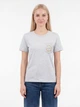 Футболка хлопковая женская ONLY 15317989 XL Light Grey (5715866608622) - изображение 1