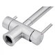 Смеситель для кухни с подключением к фильтру Kroner KRP Edelstahl Klassisch-ESG03815BLK (CV027933) - изображение 7