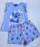 Детская пижама летняя Disney Stitch 98-104 см для девочек 447833 - изображение 2