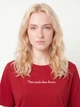 Футболка бавовняна жіноча ONLY 15364838 S Barbados Cherry (5715866548638) - зображення 4