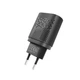 Зарядний пристрій Premium якість Yoki Led Series YK-2.4Dual Auto-ID USB-A: DC 5V⎓2.1A, 5V⎓2.4A (12W Max) Black - зображення 6