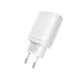 Зарядное устройство Premium качество Yoki Led Series YK-2.4Dual Auto-ID USB-A: DC 5V⎓2.1A, 5V⎓2.4A (12W Max) White - изображение 6