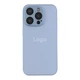 Чохол-накладка скляний матовий із захистом камери Matte AG-Glass для iPhone 15 Pro Sierra Blue - зображення 1