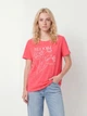 Футболка хлопковая женская Vero Moda 10341107 S Coral Paradise (5715867585014) - изображение 1