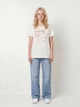 Футболка хлопковая женская Vero Moda 10341107 XL Snow White (5715867585038) - изображение 2