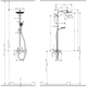 Душевая система Hansgrohe Crometta S 240 1jet Showerpipe (27269000) - изображение 4