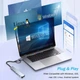 Хаб 8 в 1 SD/TF HDMI 4K30Hz USB2.0 USB 3.0 Type-C PD 100W Stone ST-H30 - зображення 4