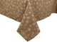 Скатерть тефлоновая Lefard Karen lurex teflon taupe 160х180см (715-343) - изображение 3
