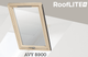 Окно мансардное RoofLITE AVY B900 S6A 114x118см дерево - изображение 3