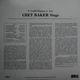 Chet Baker - It Could Happen To You - Chet Baker Sings (180 грамм, Раскладная обложка, Альбом, Переиздание) - изображение 5