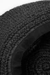 Солом'яний жіночий капелюх COS woven straw hat 1221578002 M-L Чорний - изображение 5