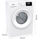 Пральна машина GORENJE WNGPI72SBS/UA - зображення 7