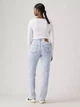 Jeansy regular fit damskie Levi`s 501 Curve Lightweight 0066J-0000 W28L32 Błękitne (5401187797045) - obraz 4