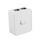 Мережевий перемикач RJ45 (Ethernet, LAN) 1000Mbps, Механічний комутатор свитч на 3 порти, White (48939) - зображення 2