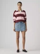 Spódnica damska jeansowa mini Levi`s Button Front Skort 005NA-0000 26 Błękitna (5401187796802) - obraz 3