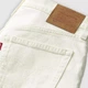 Jeansy regular fit damskie Levi`s 501® Crop 36200-0374 W25L26 Białe (5401187407975) - obraz 8
