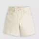 Spodenki damskie krótkie jeansowe Levi`s High Baggy Short A9311-0007 29 Białe (5401187758640) - obraz 7