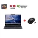 Ігровий ноутбук Б-клас Lenovo LOQ 15AHP9 / 15.6" (1920x1080) IPS / AMD Ryzen 5 8645HS (6 (12) ядер по 4.3 - 5.0 GHz) / 32 GB DDR4 / 1024 GB SSD / nVidia GeForce RTX 4050, 6 GB GDDR6, 96-bit / WebCam б/в + Подарунок Бездротова миша HOCO GM28 - зображення 1