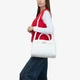 Сумка женская кожаная тоут средняя Regina Notte Tote 4223 Белый - изображение 2