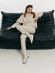 Женские кроссовки замшевые Puma Replicatch 40509702 37 (4UK) 23 см Warm White-Alpine Snow-Puma Black (4069161634529) - изображение 11
