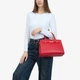 Сумка женская кожаная тоут средняя Regina Notte Tote 4223 Красный - изображение 2