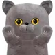 Мягкая плюшевая игрушка-подушка «Кот-Батон» 130 см, антистресс - изображение 2