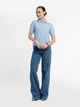 Поло жіноче блакитне 100% бавовна Arber Polo Knit WD SS WTR-204 XS блакитний (W09.36.24.624) - изображение 2