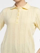 Поло жіноче жовтого 100% бавовна Arber Polo Knit WD SS WTR-204 M жовтий (W09.35.26.623) - изображение 5