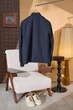 Мужская синяя куртка-бомбер Loro Piana на молнии XL - изображение 4